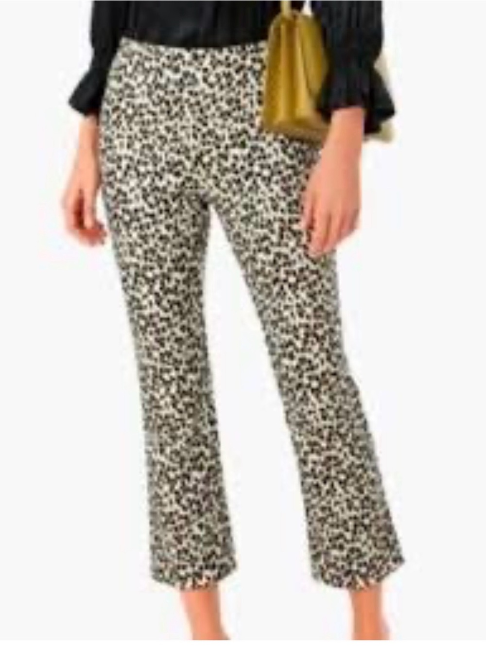 Tuckernuck Ashford Leopard Print Cropped Flare